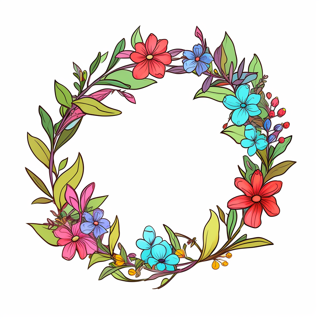 laurel wreath cliparts