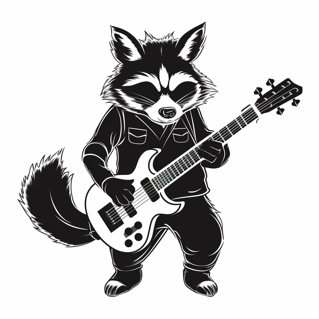 guitar black cliparts