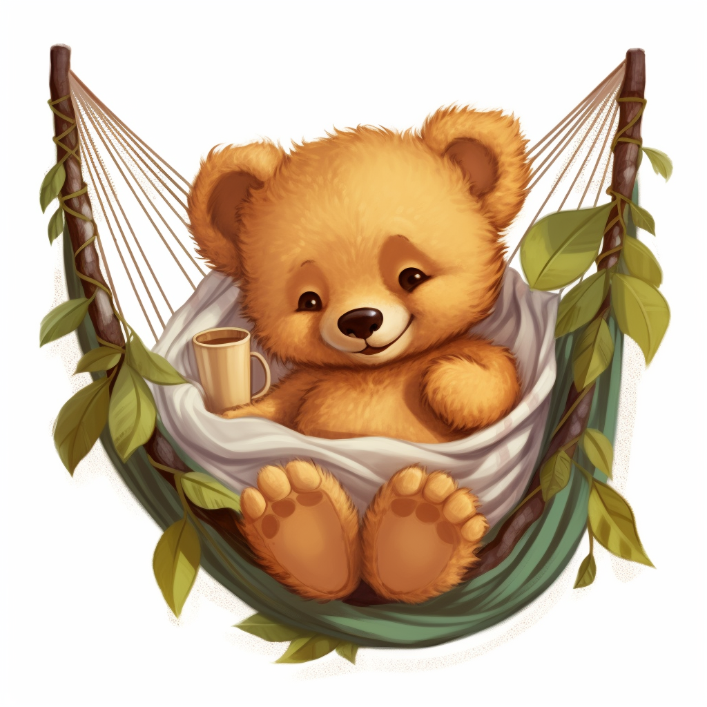 bear cub clipart
