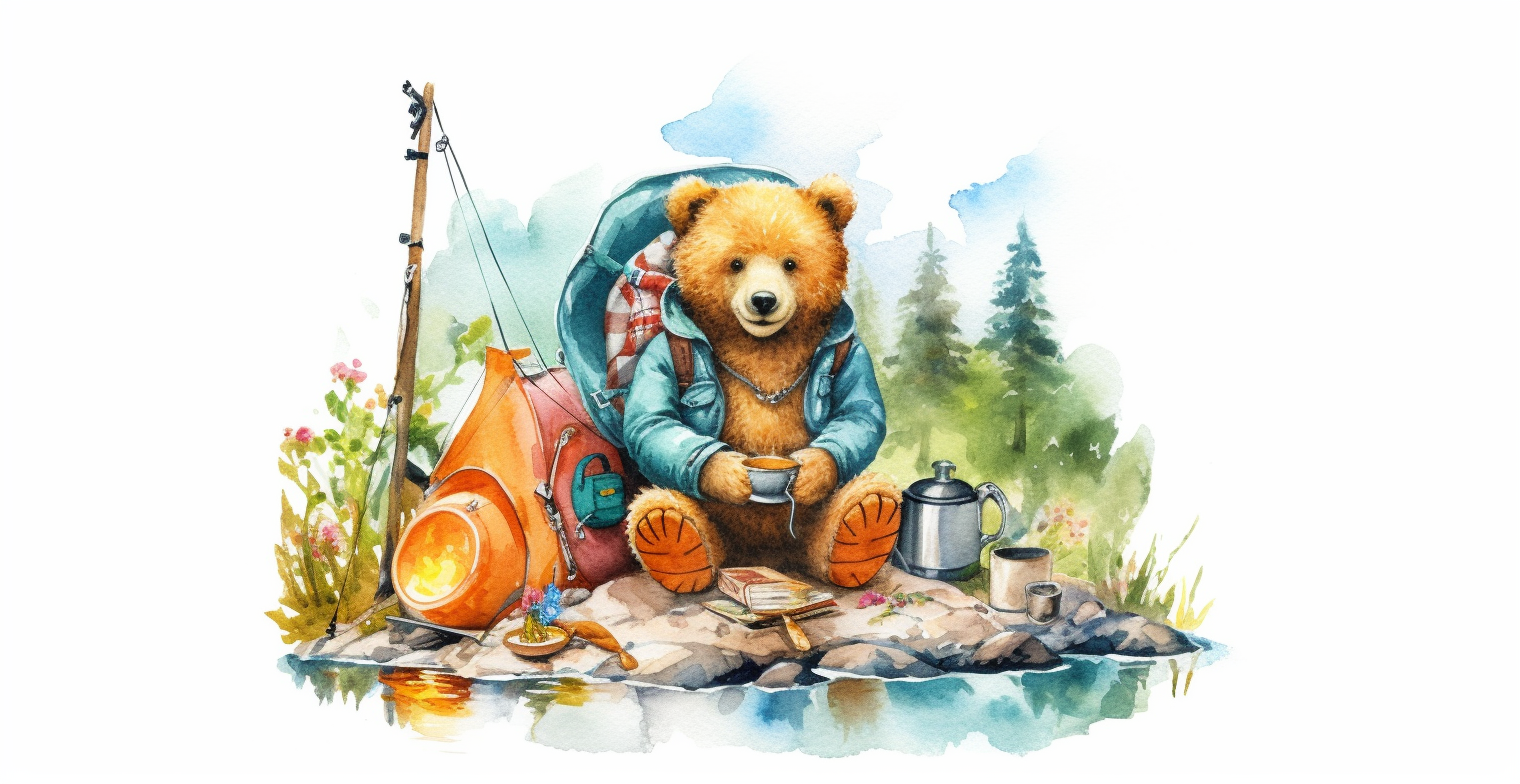 adventure camp cliparts