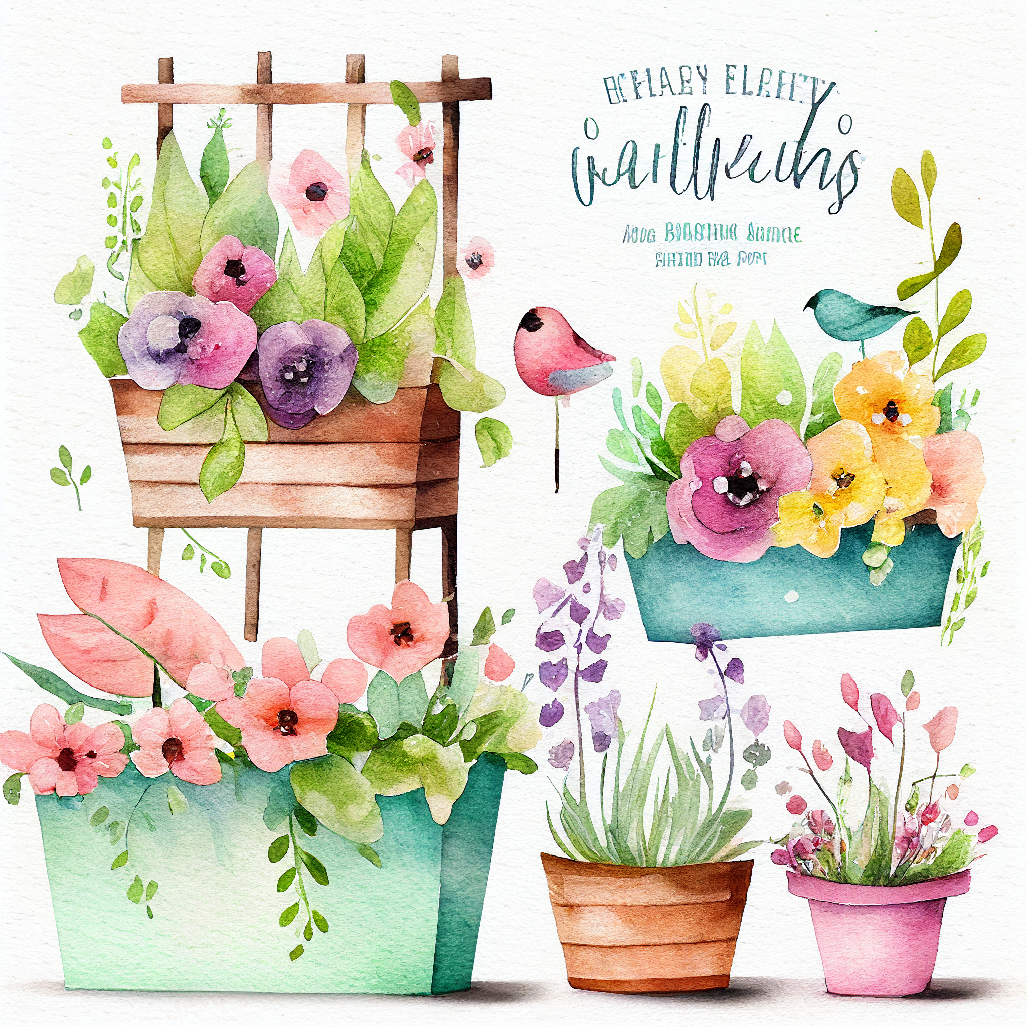 cute ladder cliparts