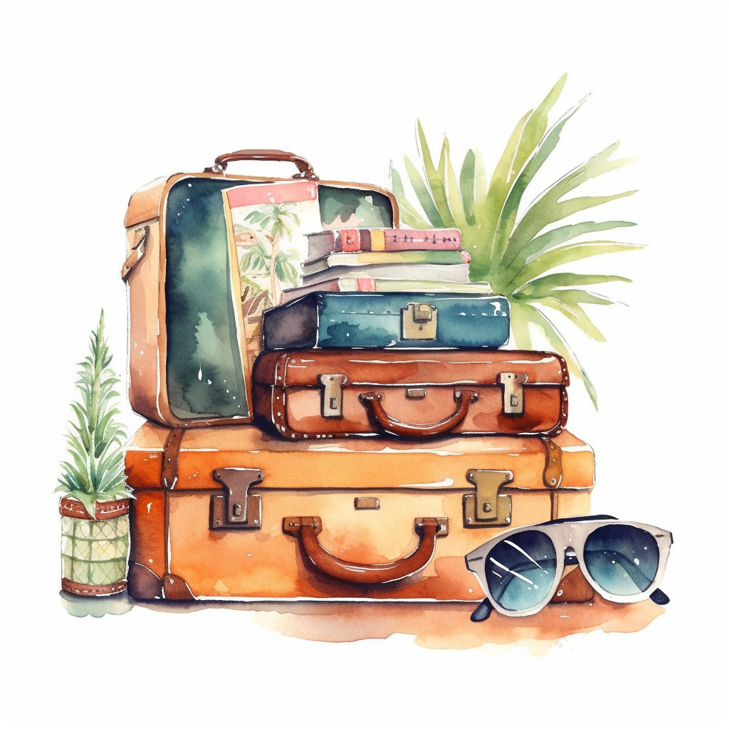luggage cliparts