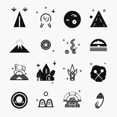 travel 4 svg clipart symbol icons modern minimal geometric metaphysical boho edgy cosmos delicate minimalism existential aesthetic