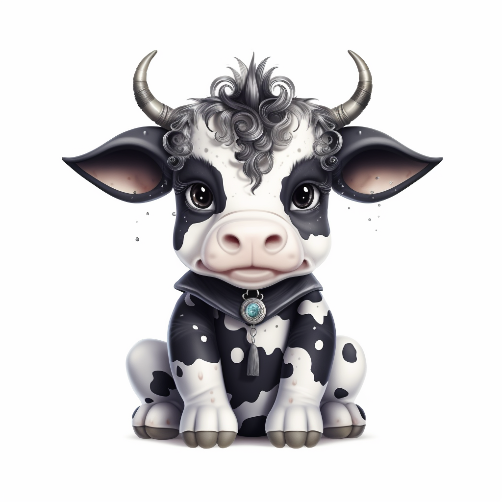 cute cow clipart