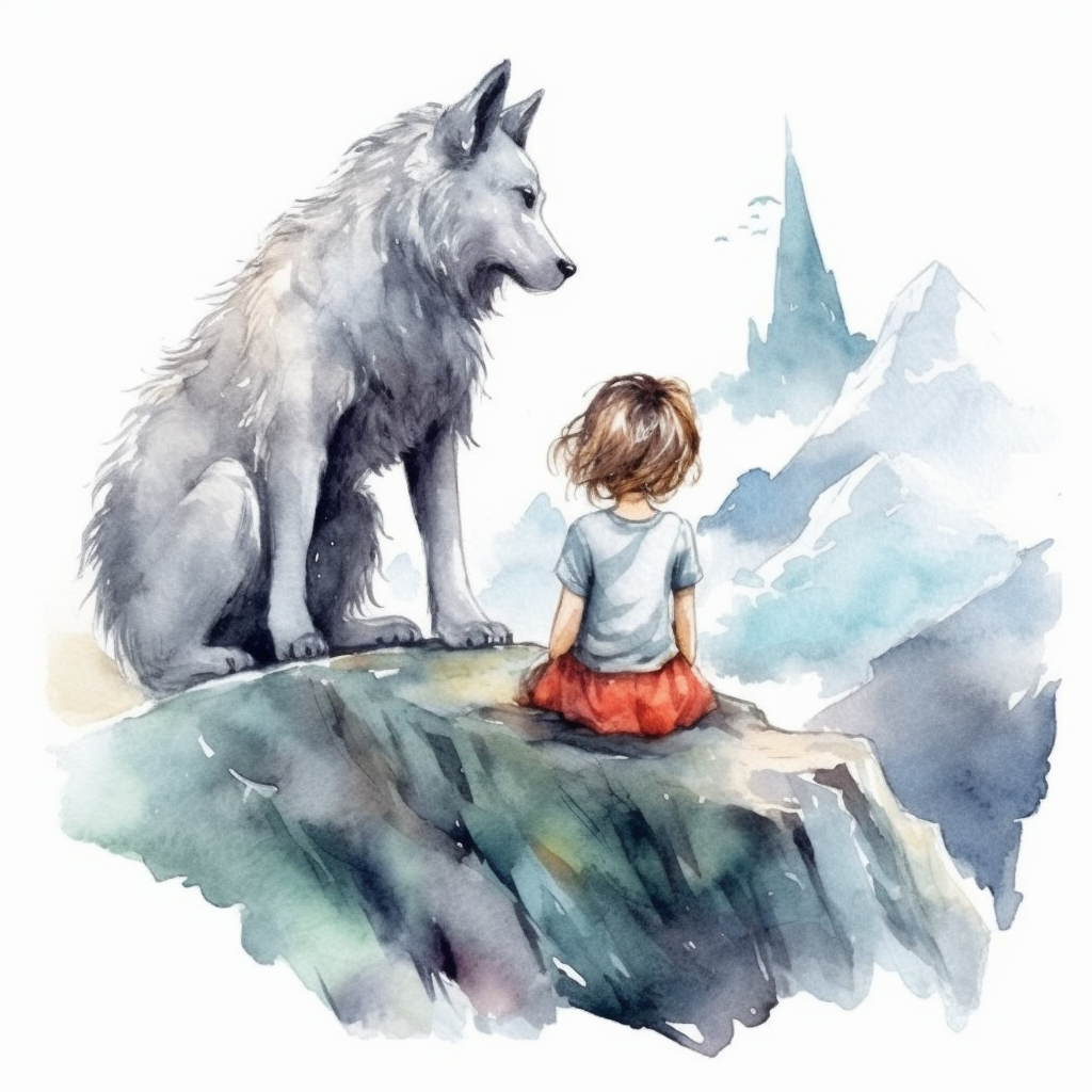 cute wolf cliparts