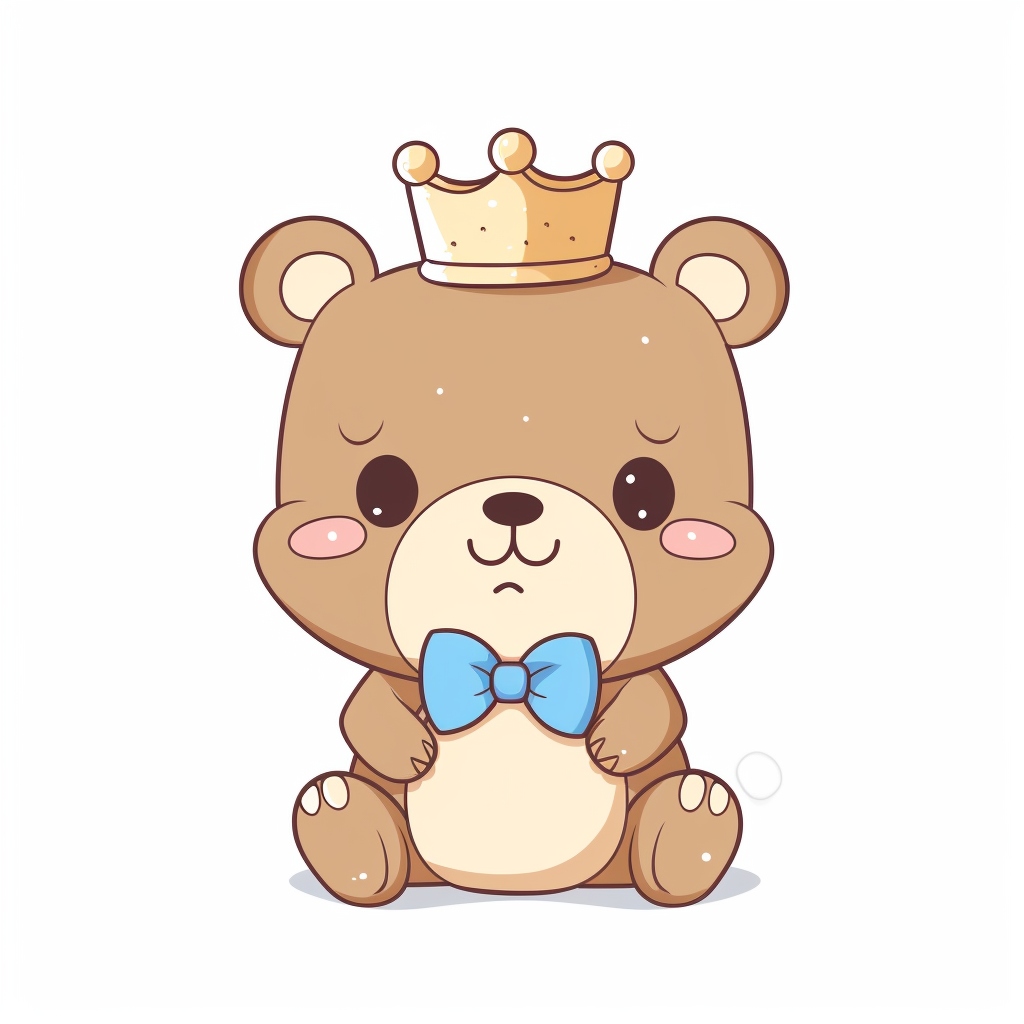 bear bowtie cliparts
