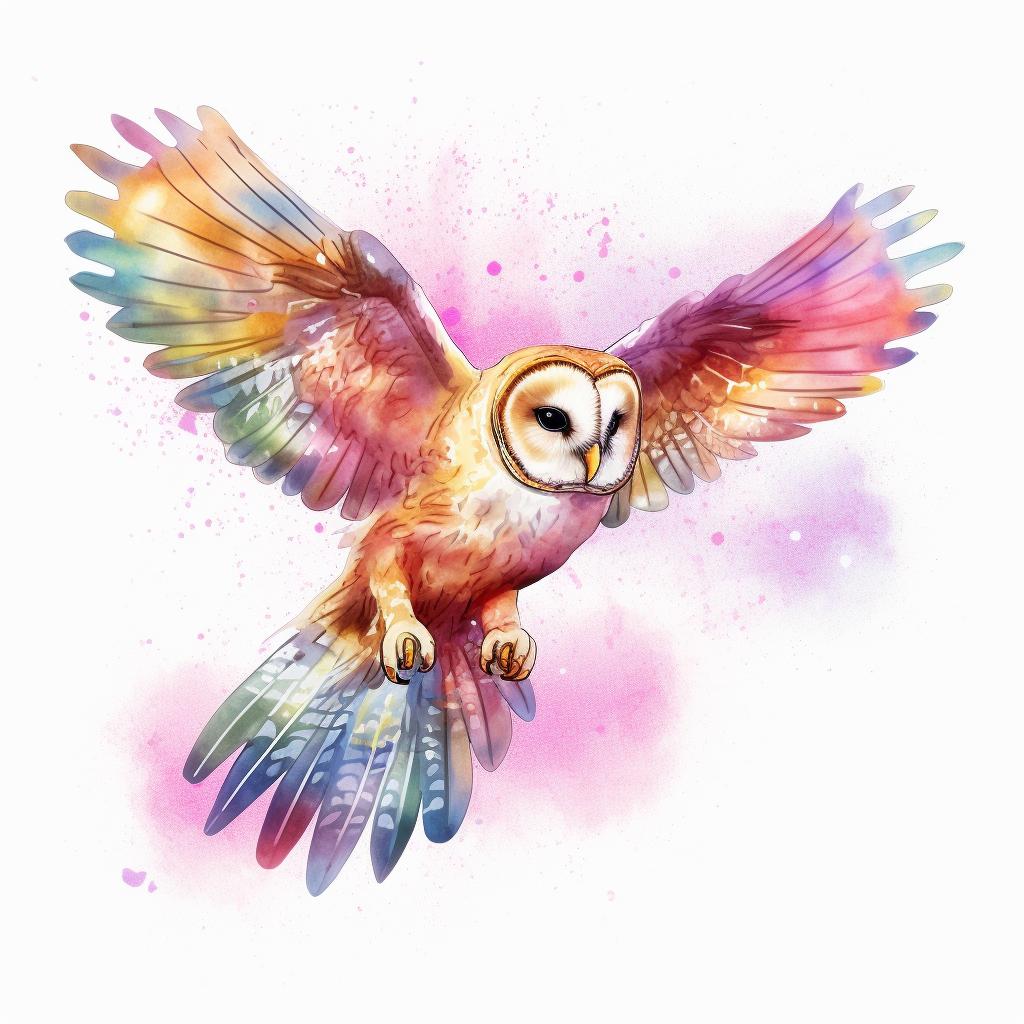 green owl cliparts