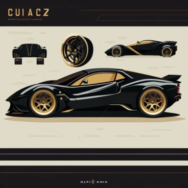 Ozzy Qumane create a midjourney prompt for collection of clipart about sports, luxury, muscle, classic, and supercars As you continue browsing the collection of clipart about sports, luxury, muscle, classic, and supercars, you come across an intriguing image that catches your eye. It's a sleek, black supercar with gull-wing doors and a powerful engine, and you can almost feel the rush of adrenaline just by looking at it. As you zoom in to get a closer look, you notice the intricate details of th