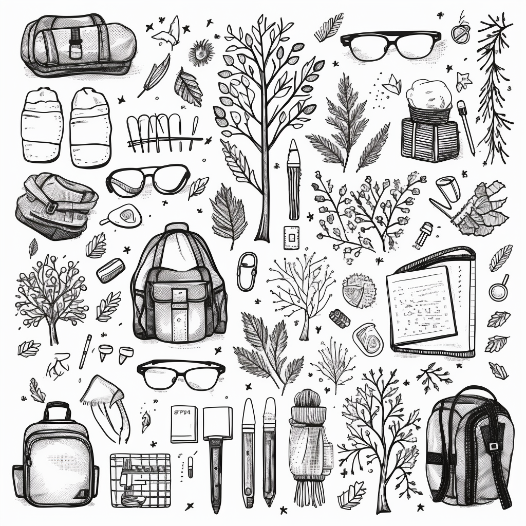 different leaves clipart