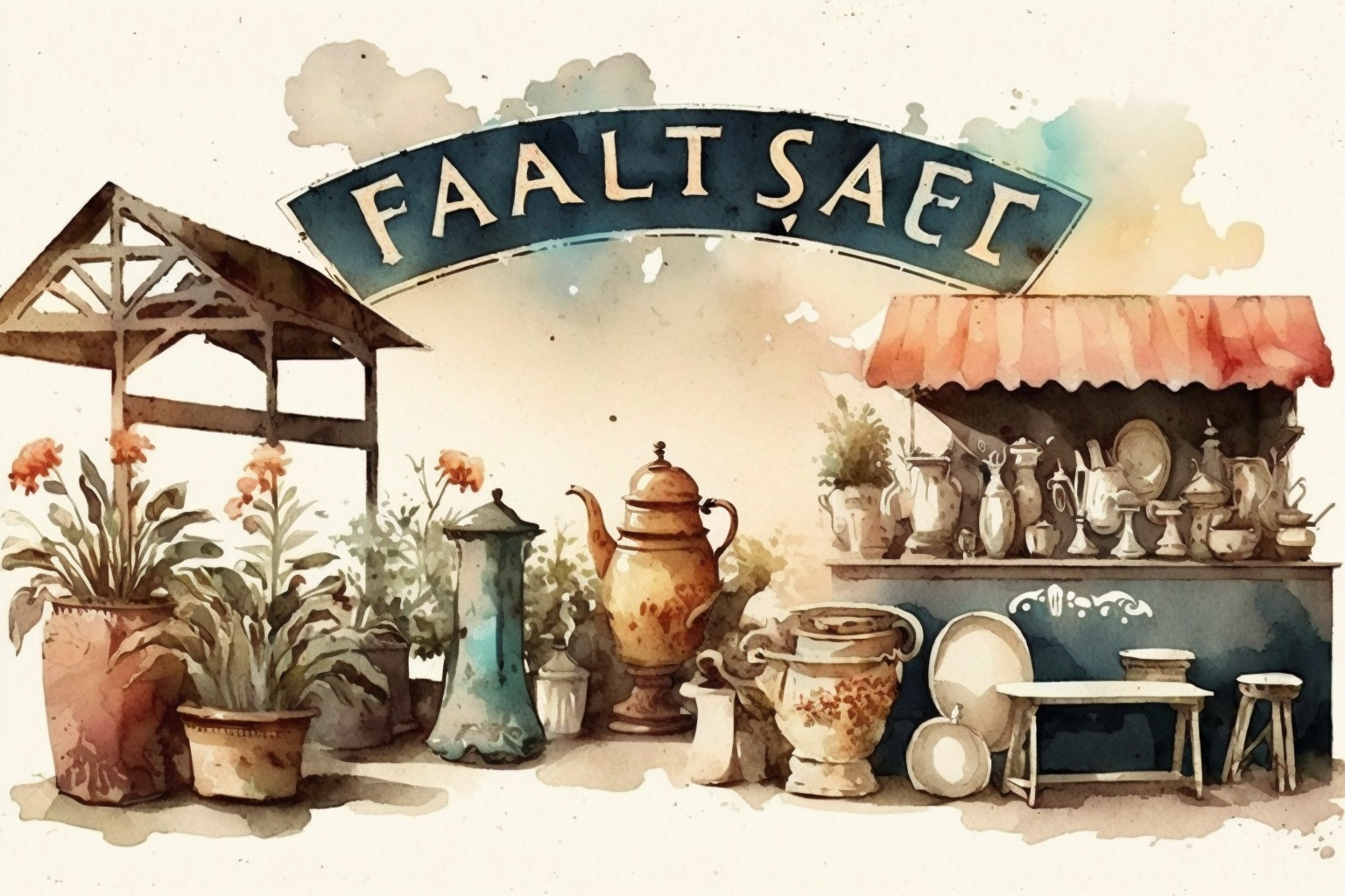 flea market cliparts