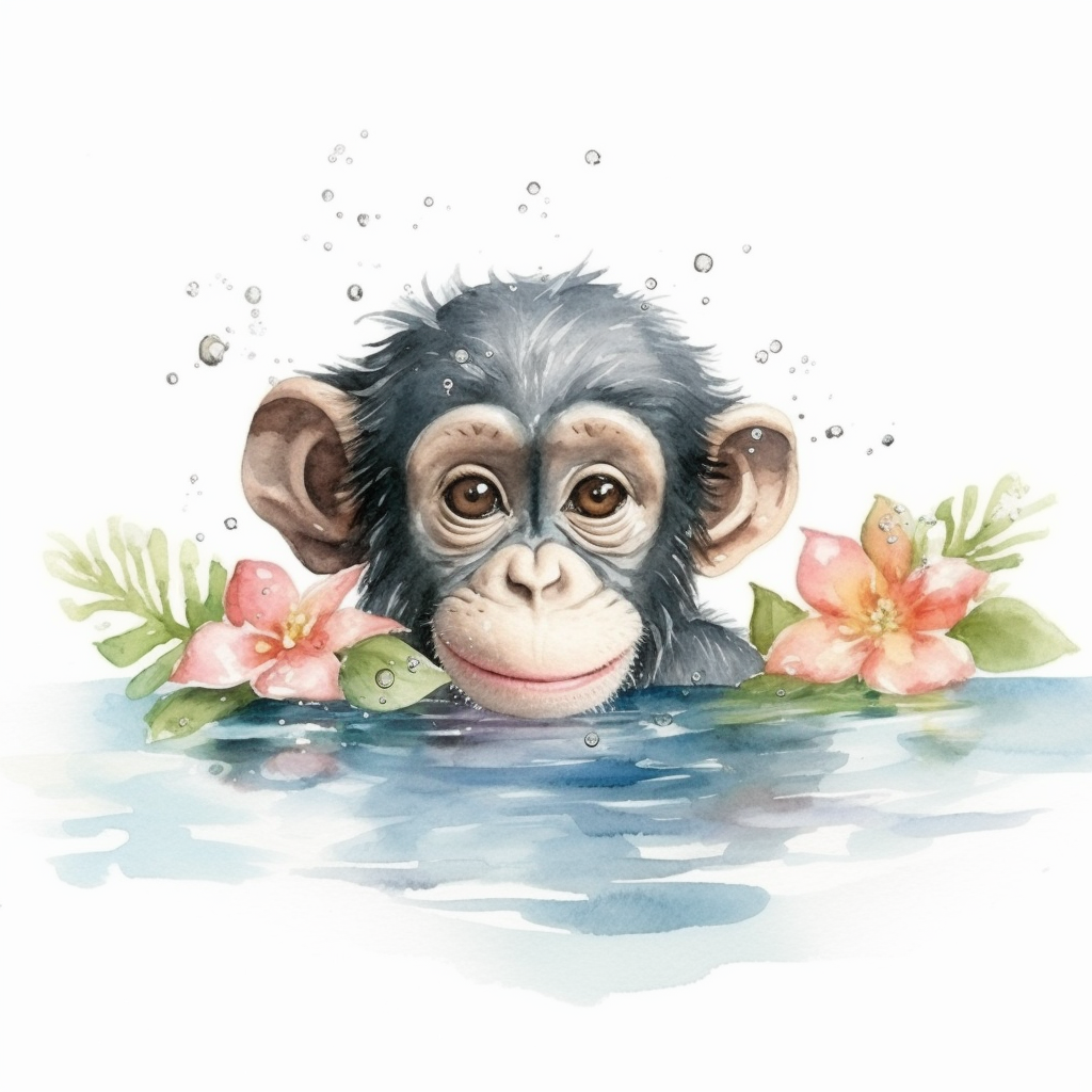chimpanzee cliparts