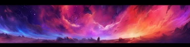 cameron devient a comet in this brightly colored clip, in the style of dark white and light magenta, dark sky-blue and light amber, spatial concept art, translucent planes, colorful explosions, glowwave, #screenshotsaturday