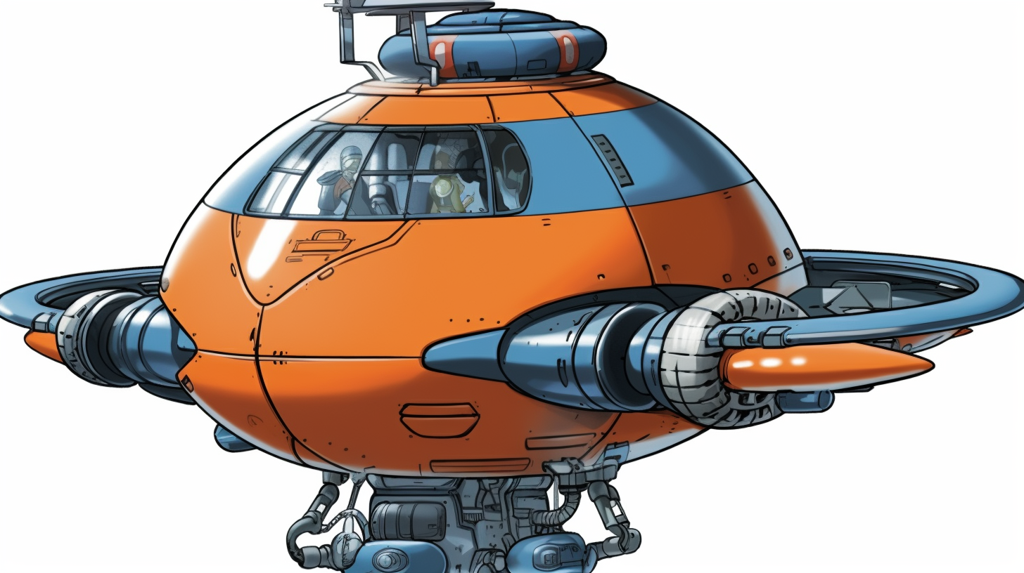 flying saucer clipart