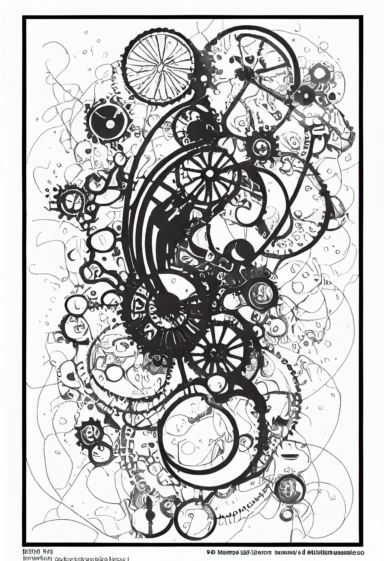 thick lines, 1 medium detailed white drawing, 1 , 1bit, 1 steampunk mouse white sticker art, 1 color by numbers, 1 white coloring page for adults, 1 , white printable outlined artwork, 1 white coloring book page, 1, line art, 1 white backdrop, crisp lines, vector image, svg style, clipart style,