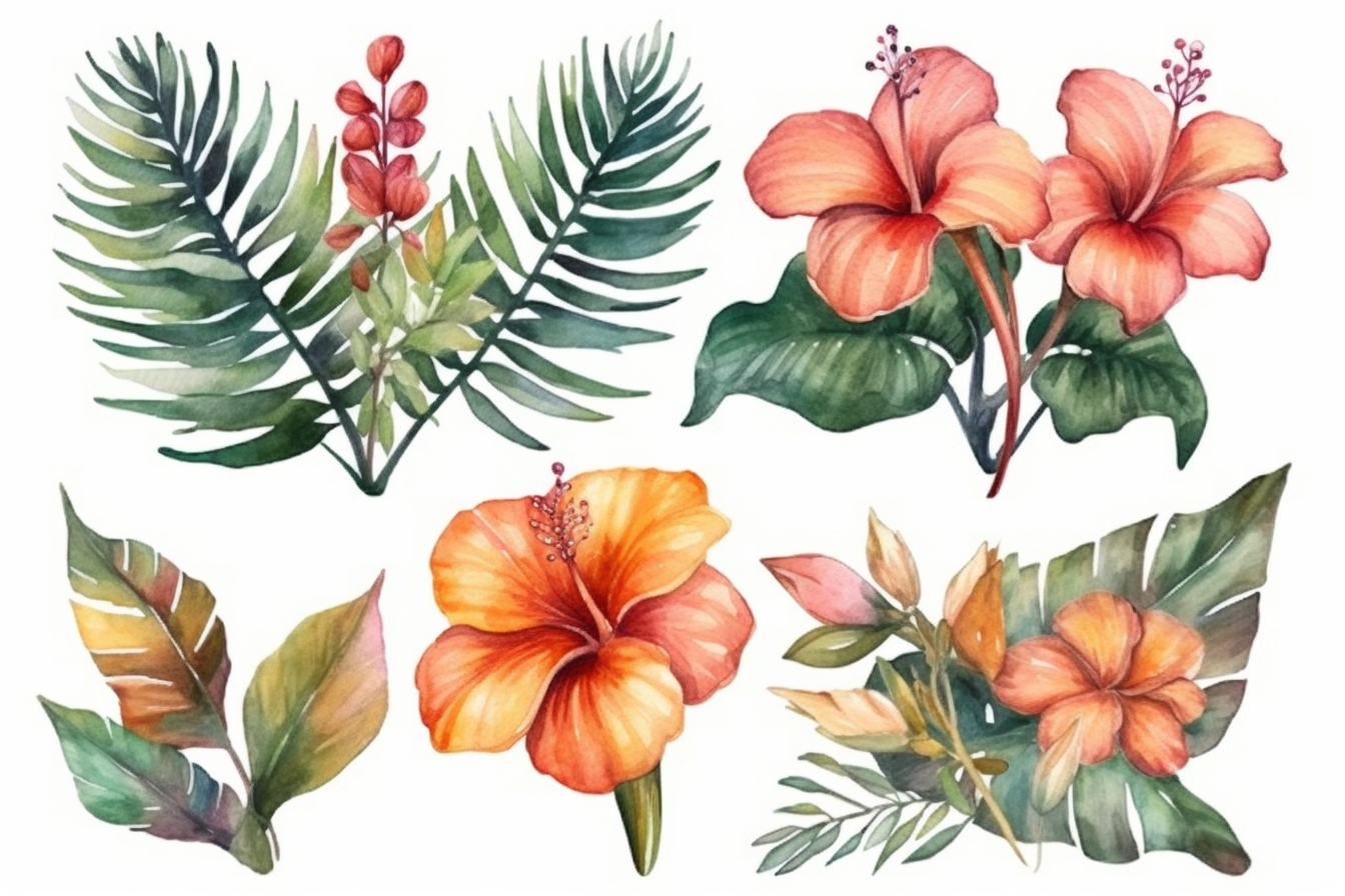 frangipani clipart