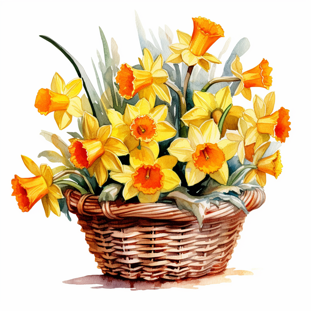 daffodil cliparts