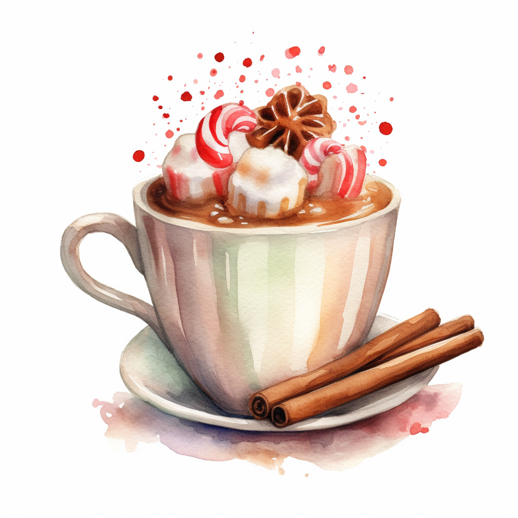 hot chocolate clipart
