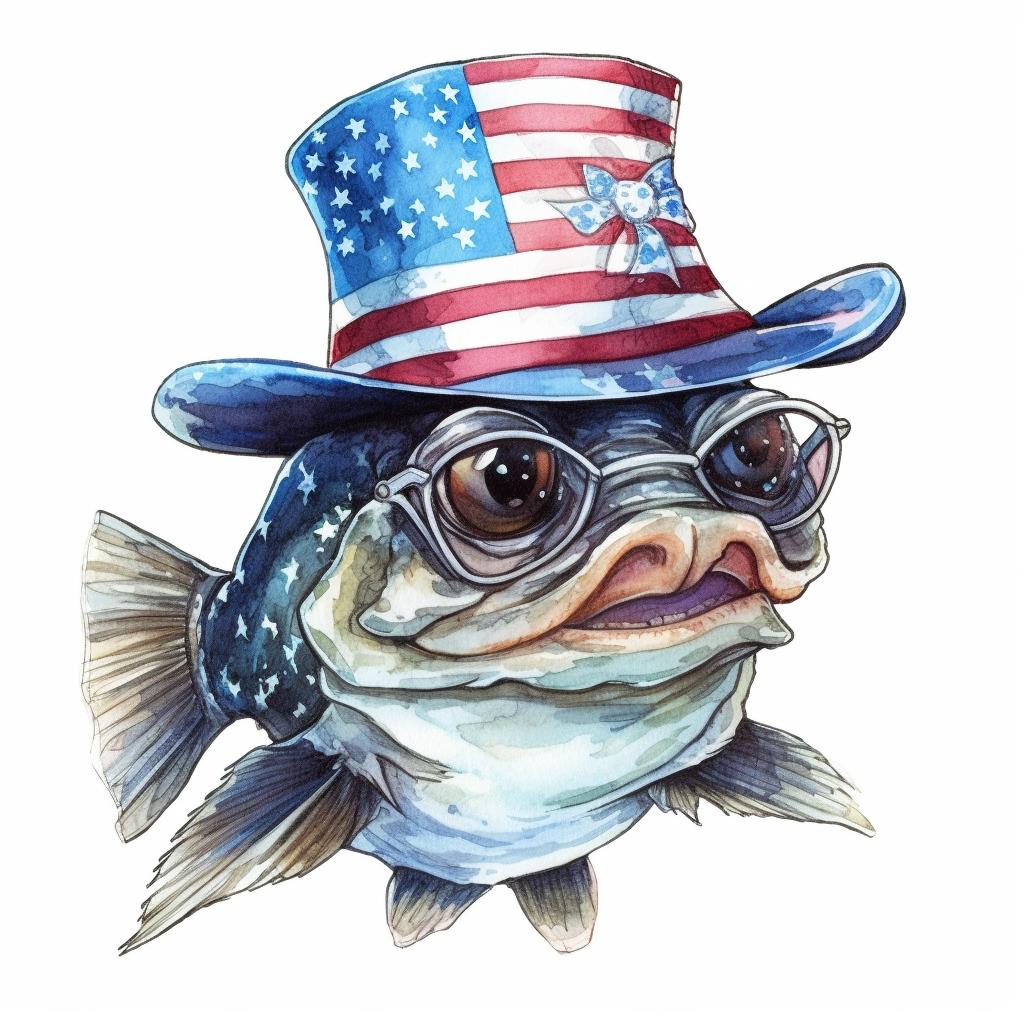 funny fish clipart