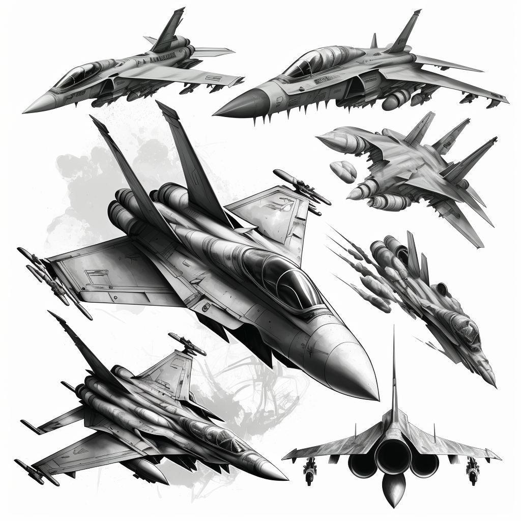 fighter jet clipart