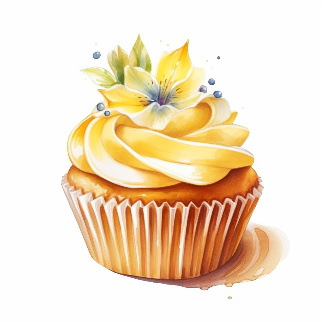 decorative cupcakes cliparts