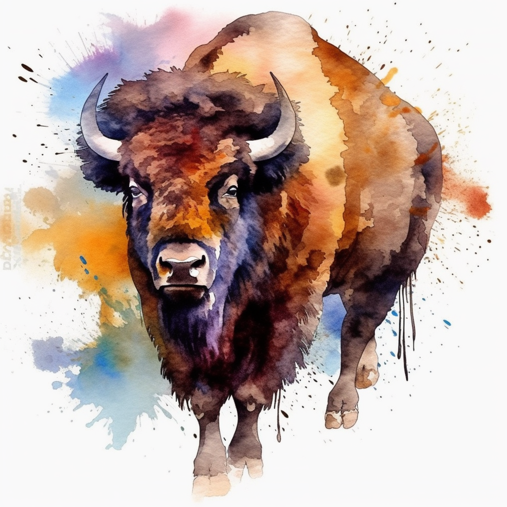 bison cliparts