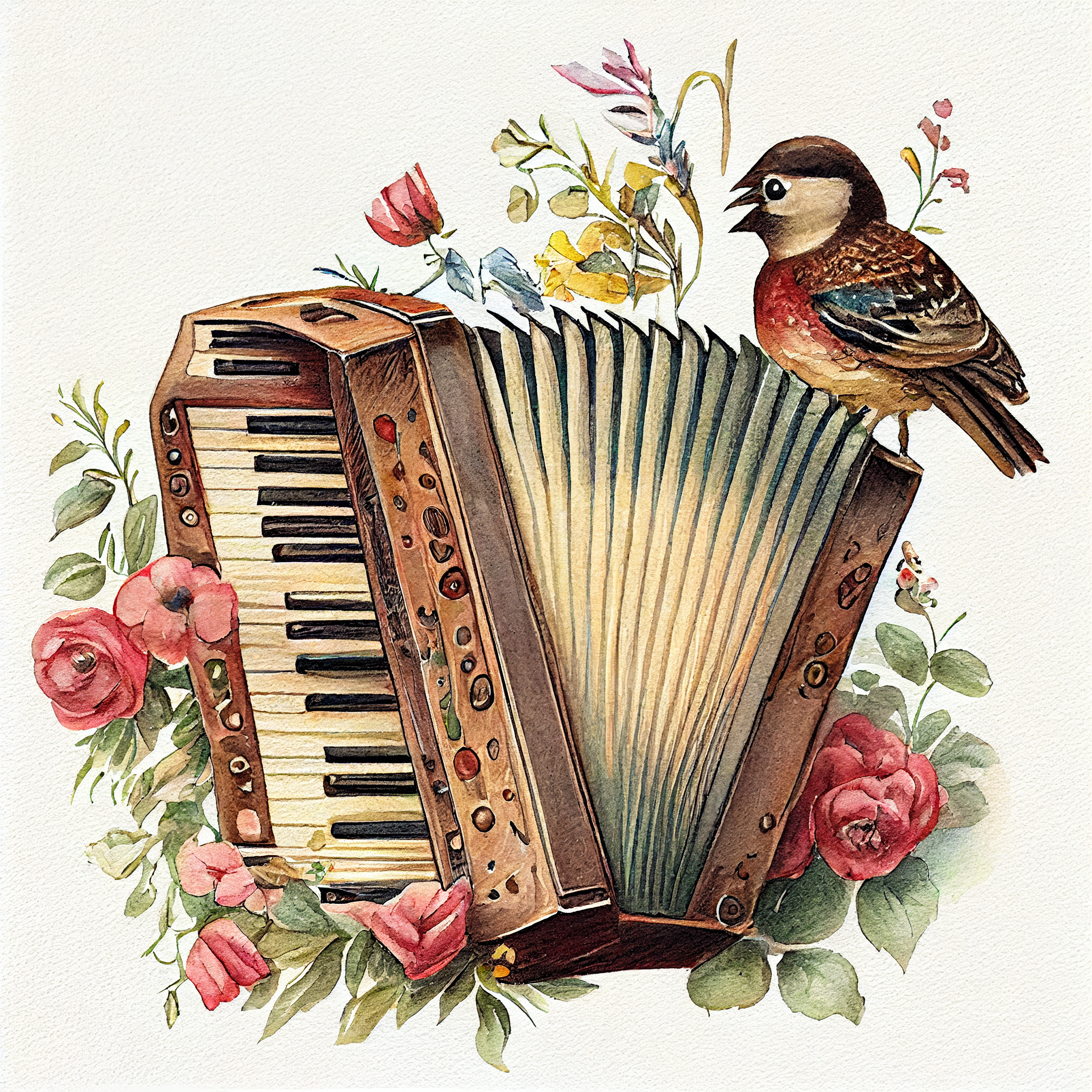 accordion cliparts