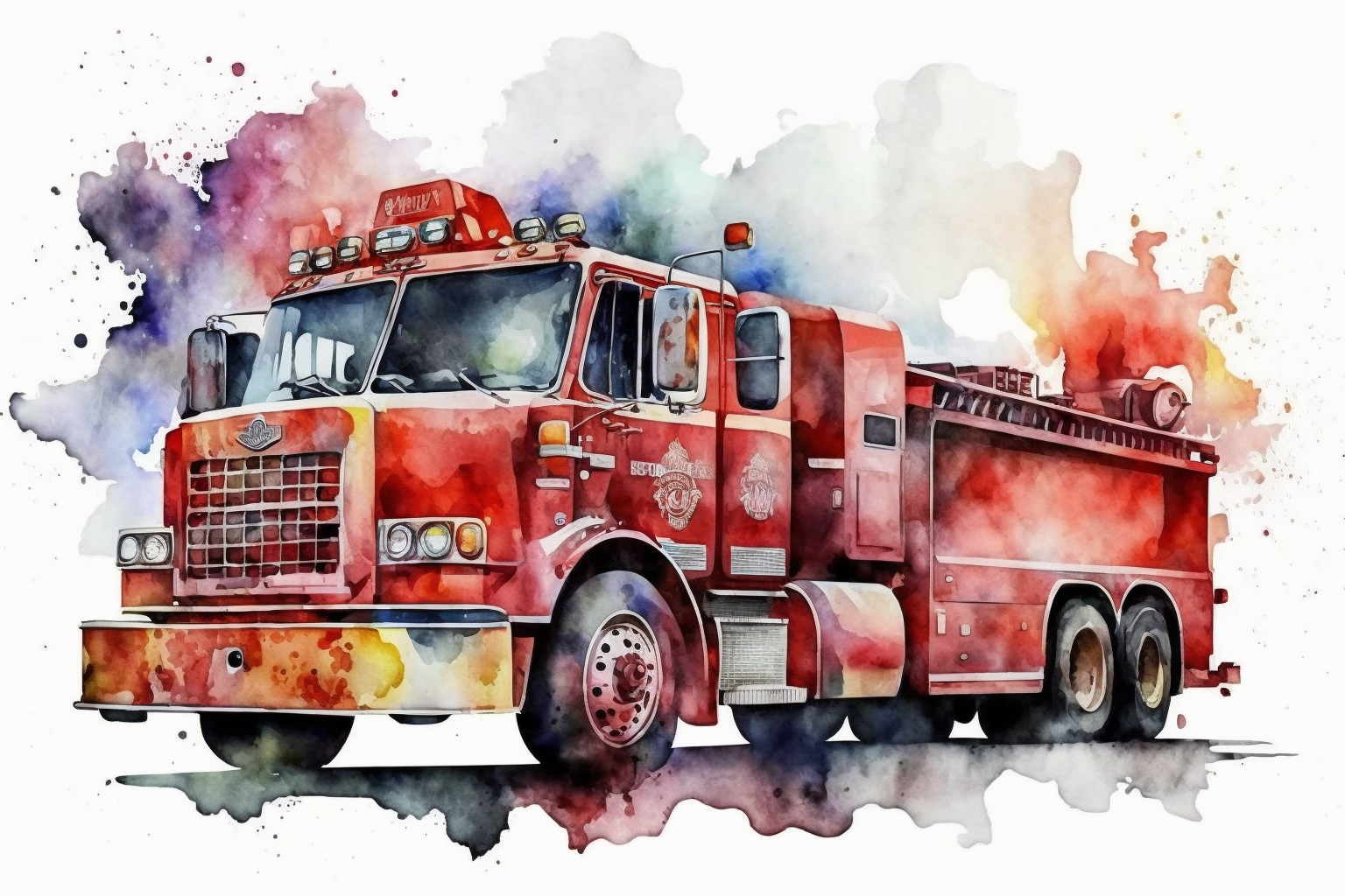firetruck clipart
