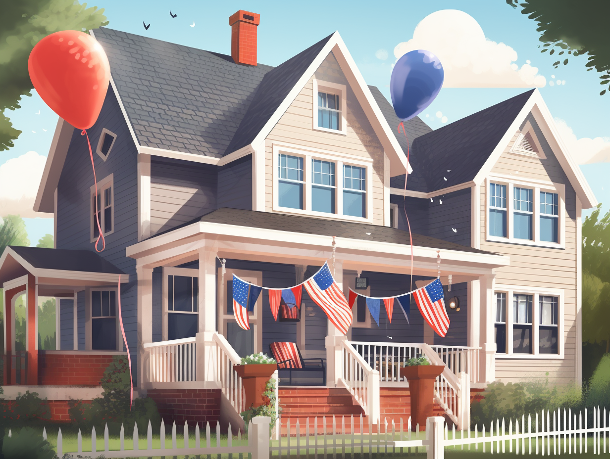 bunting flag cliparts