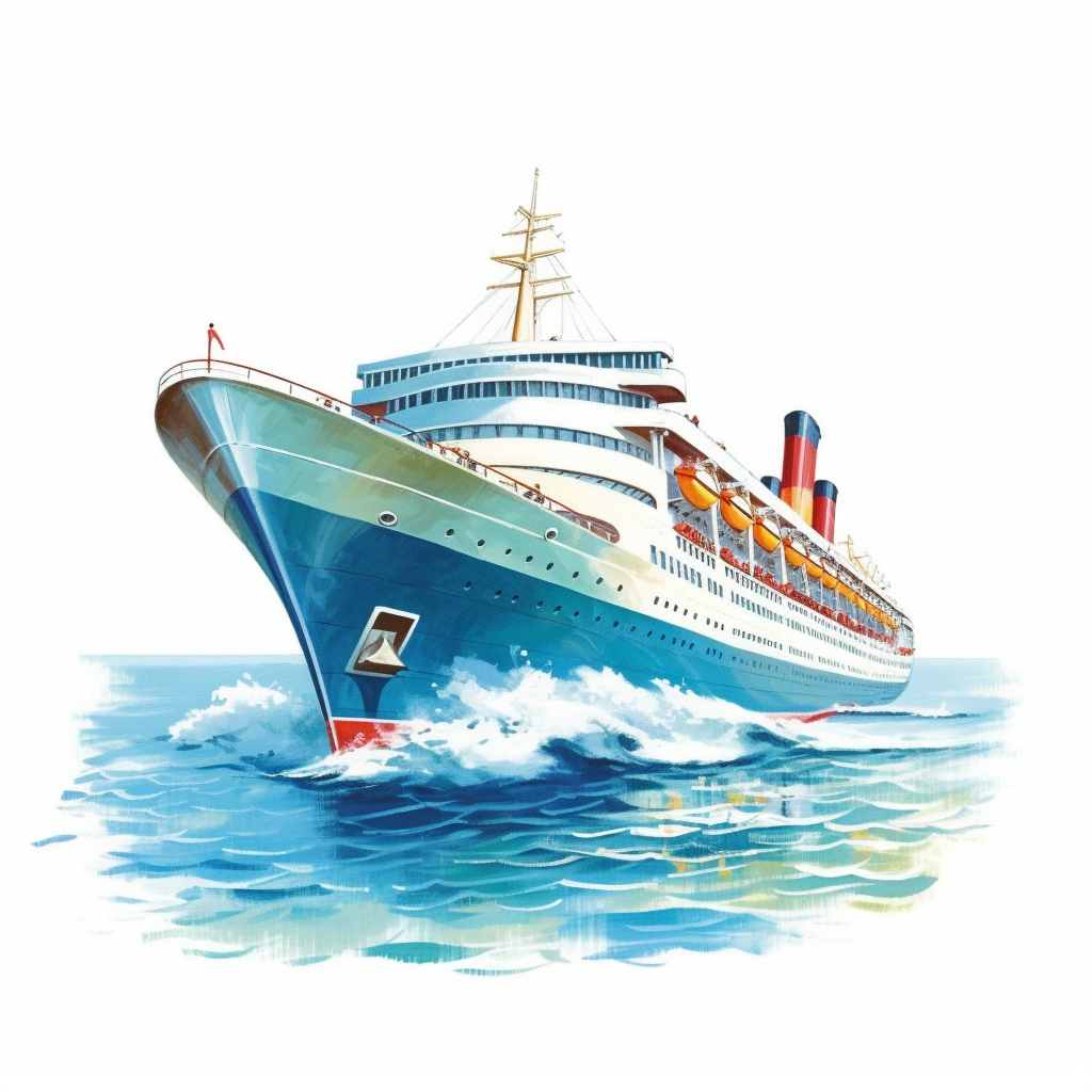 cruise ship clip art