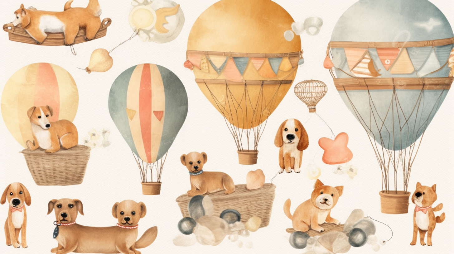 balloon dog cliparts