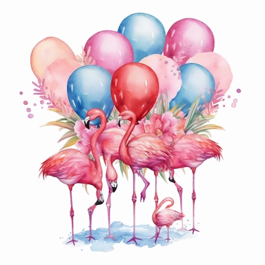 watercolor clipart of bachelorette party, isolated background,
