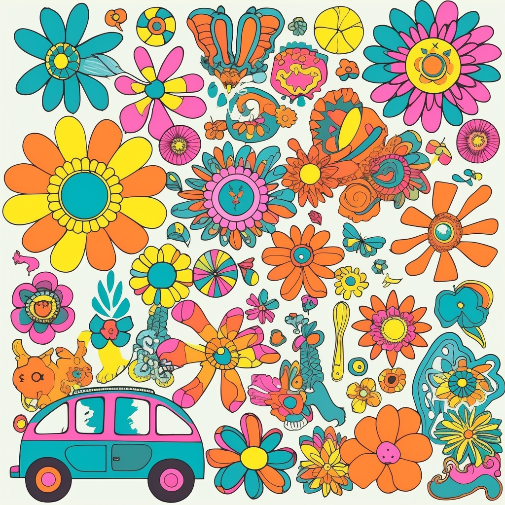 1960s cliparts