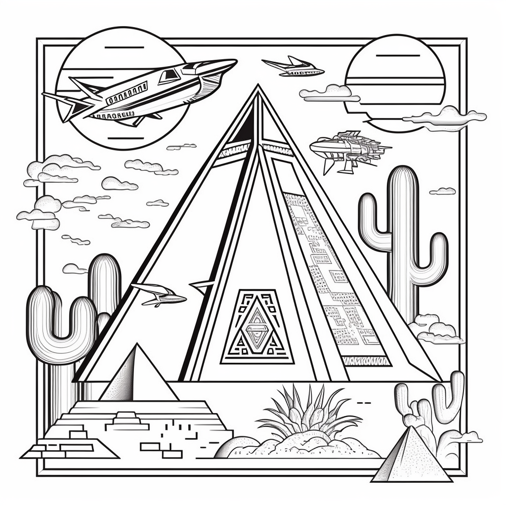 egyptian pyramid clipart