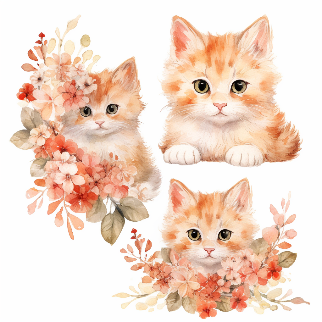 animated cat clipart