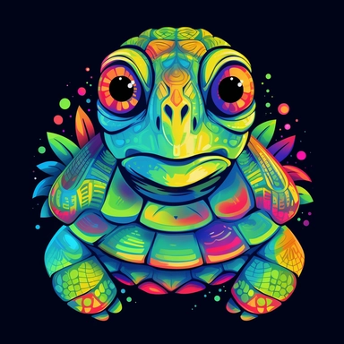 Celebrate International Turtle Day with a whimsical turtle artwork designed for clipart, stickers, and t-shirts. Create a charming and enchanting turtle character, adorned with vibrant colors and expressive eyes. Spark joy and curiosity, raising awareness for turtle conservation. Let your artwork inspire smiles and invite others to join in the celebration of these remarkable creatures.