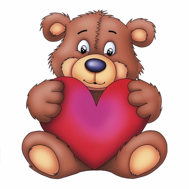 cartoon bear with a heart clipart humor meets heart jan berenstain david nordahl purple and brown tattoo inspired anglocore