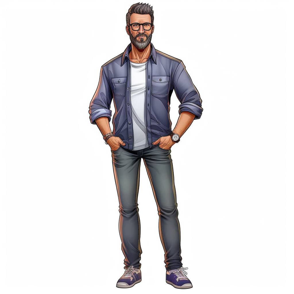 beard man cliparts