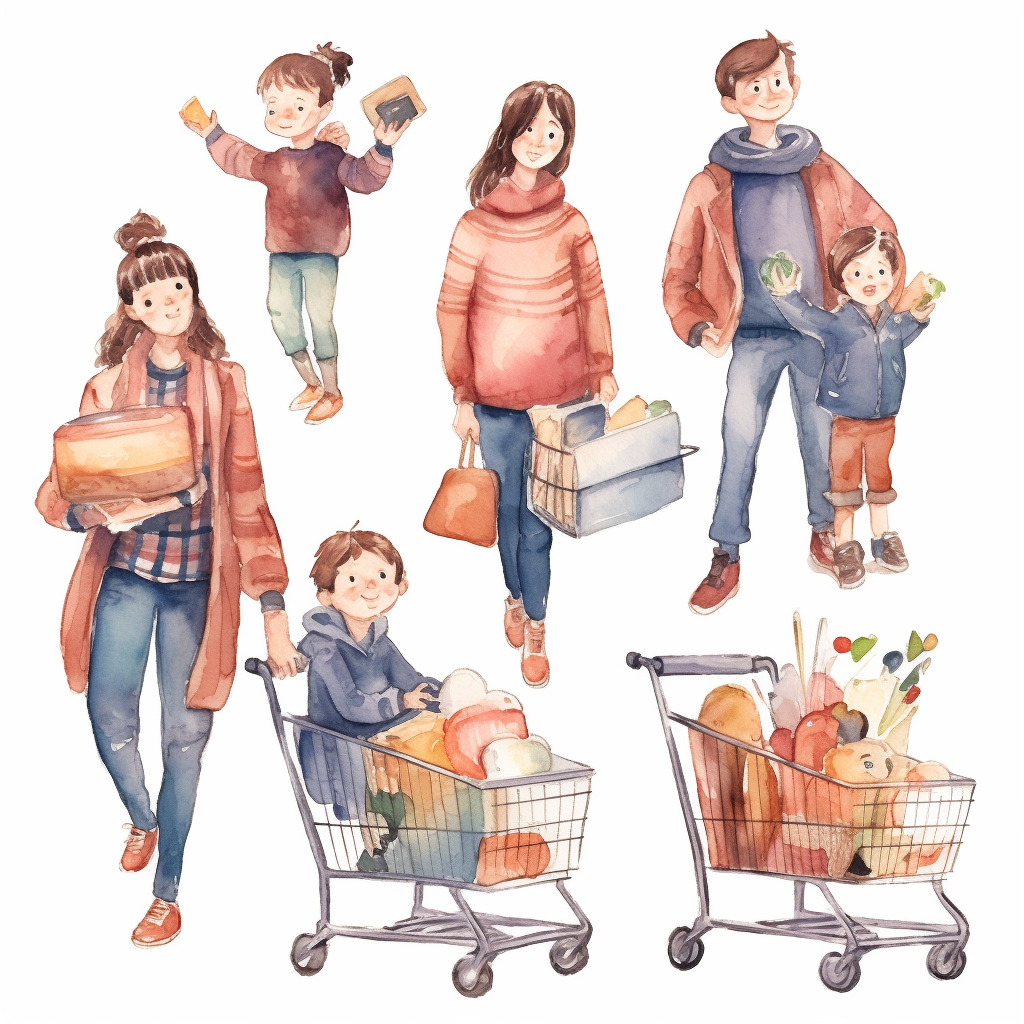 cartoon family cliparts