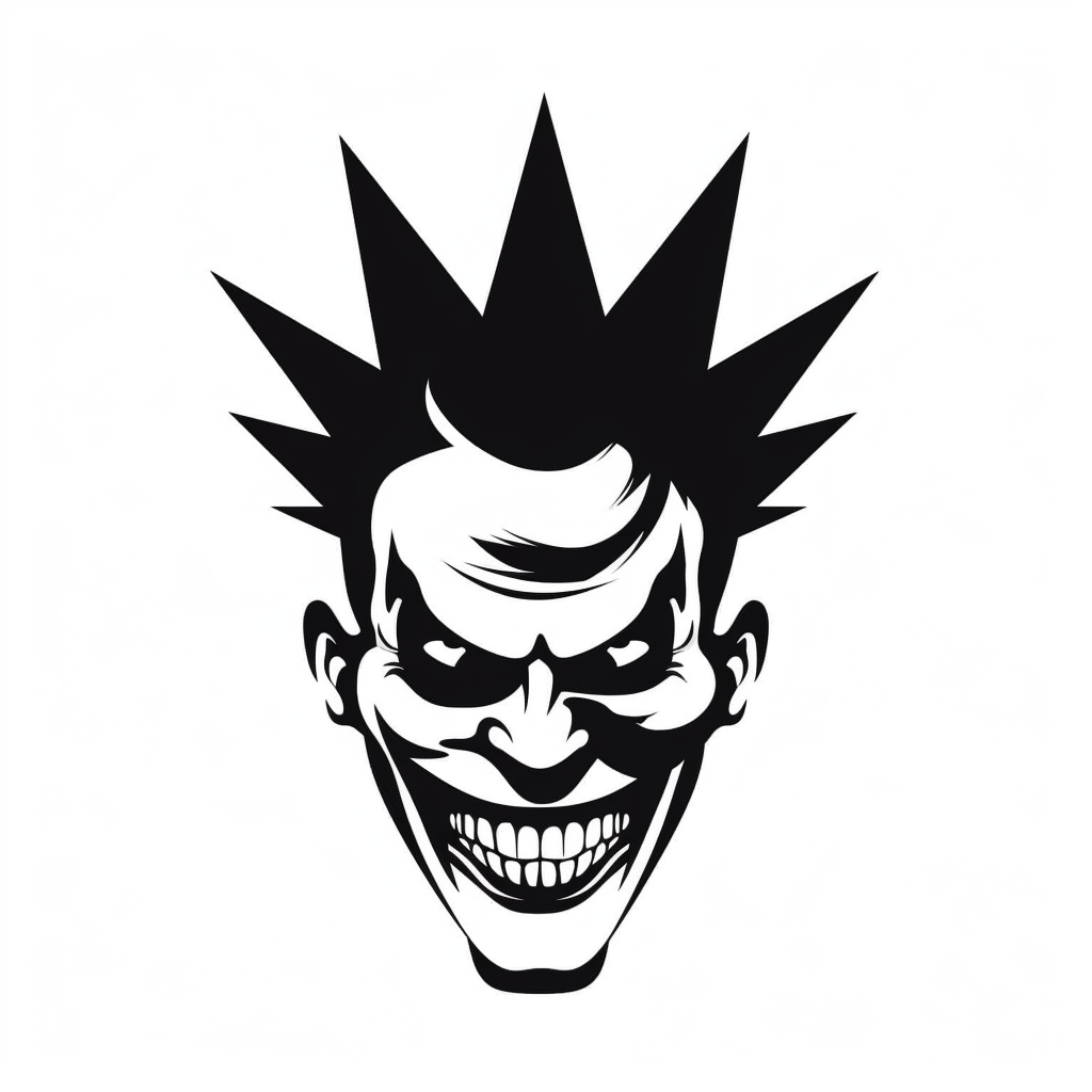 halloween clown cliparts