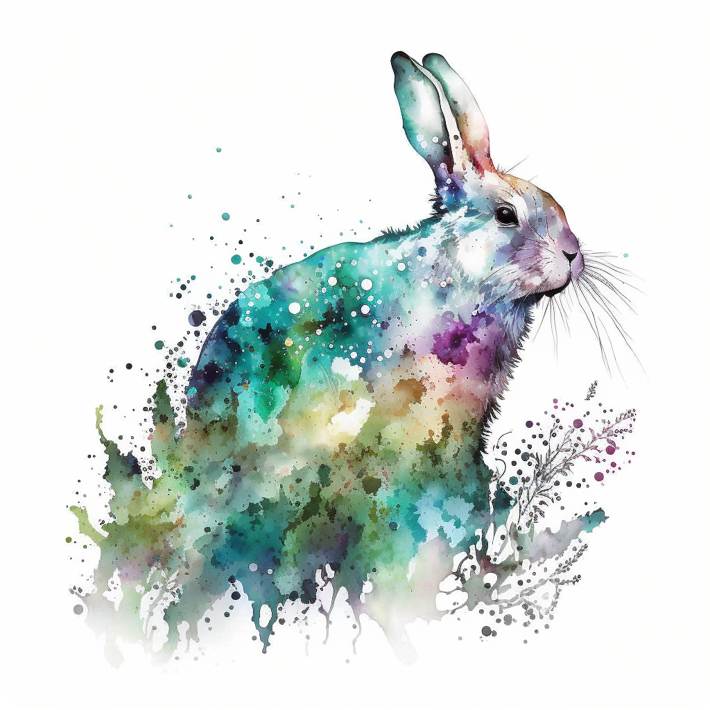 magic bunny cliparts
