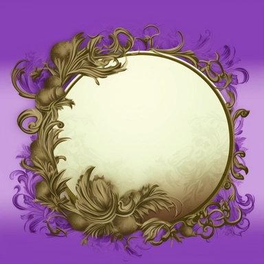 panoramic view, full view, the color purple, elegant, decorative, illustration clipart style, sharp focus, romantic, add beautiful purple peony accent, fantasy, centered, high detail, transparent background, adjust aspect ration to see full image, (--iw 10)