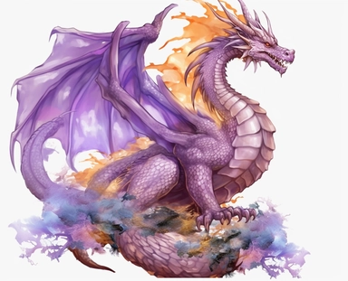 the dragon transparent background, purple dragons transparent background png clipart, in the style of jerry pinkney, oriental ism, michael whelan, light purple and orange, rtx on, xu bing, pseudo-realistic