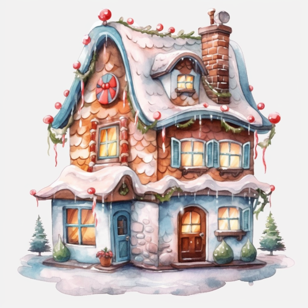 christmas gingerbread cliparts