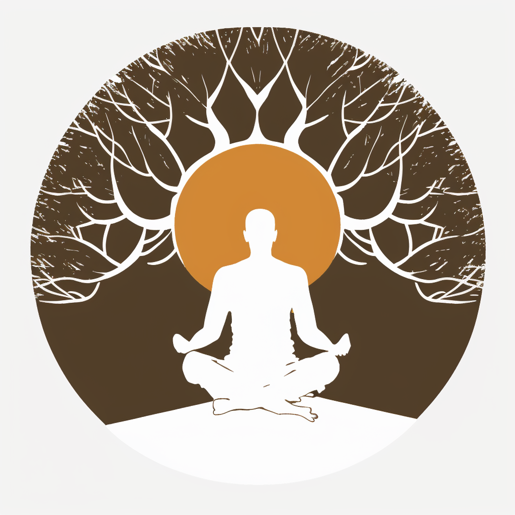 Yoga Tree Logo, Yoga, Tree, Meditation PNG and Vector with