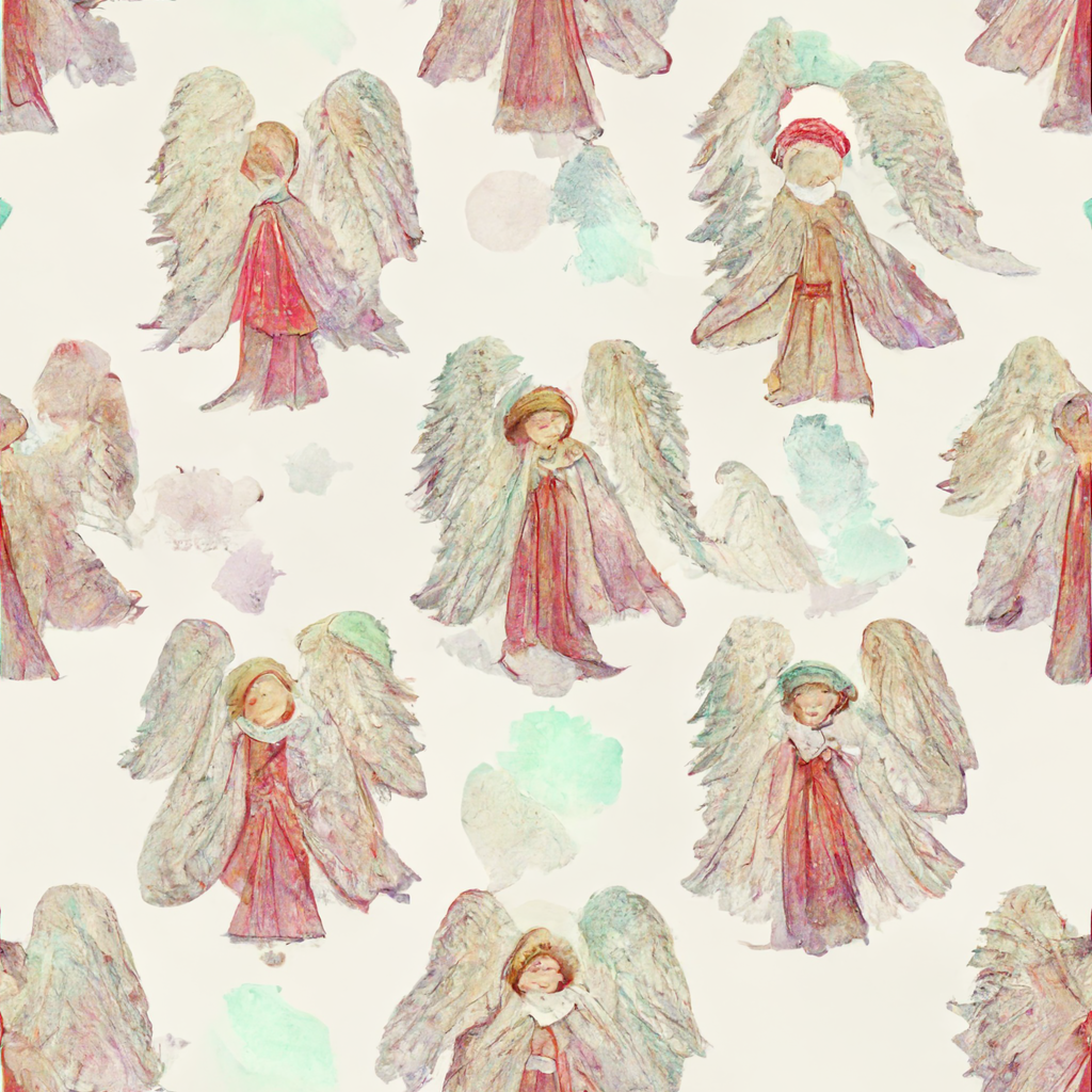 angel pattern cliparts