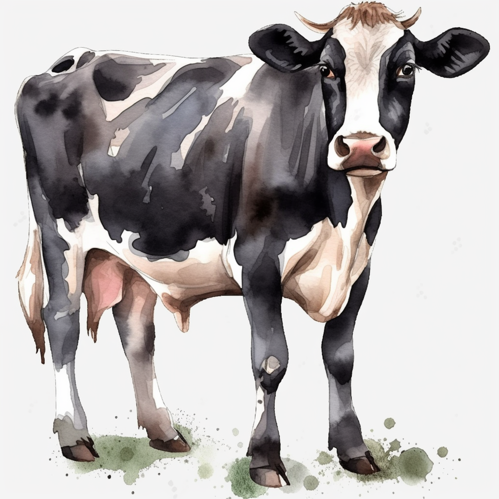 dairy cow cliparts