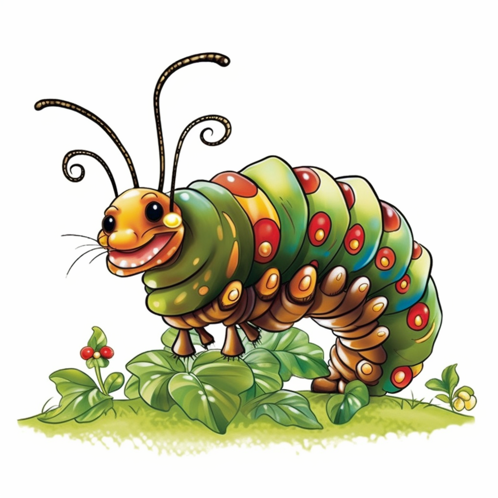 caterpillar clip art