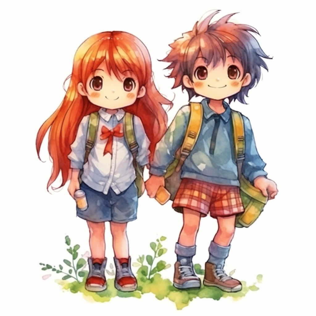 children at school clipart