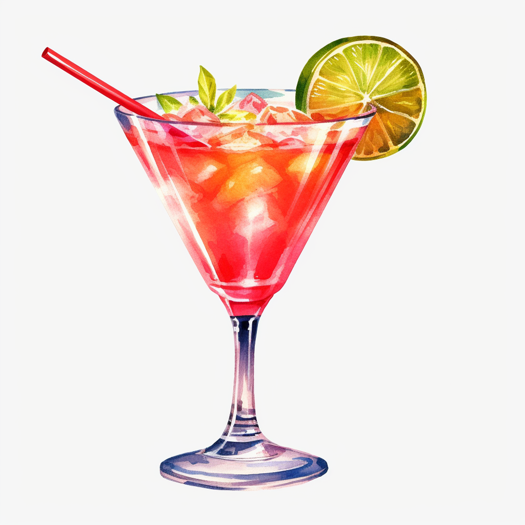 margarita glass clipart