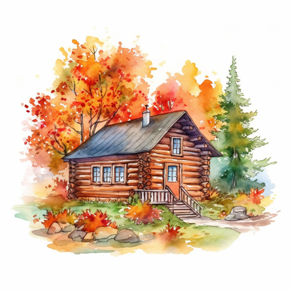 cabin clipart
